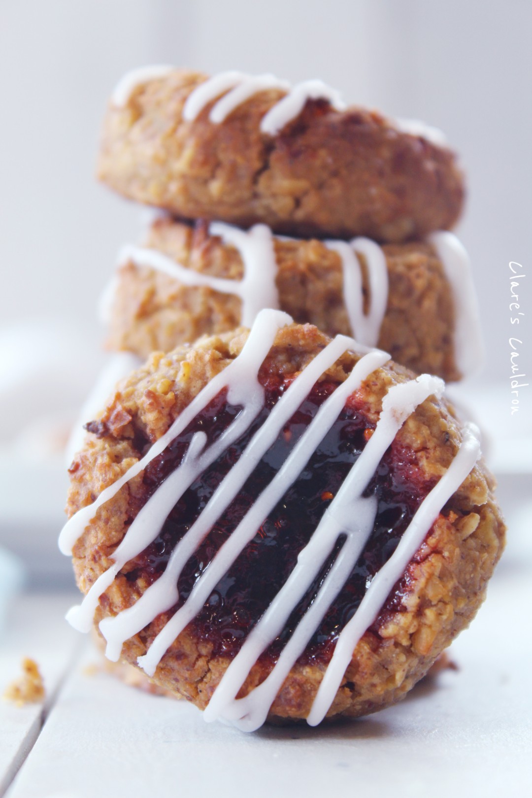 Bakewell Tart Inspired&nbsp;Thumbprints