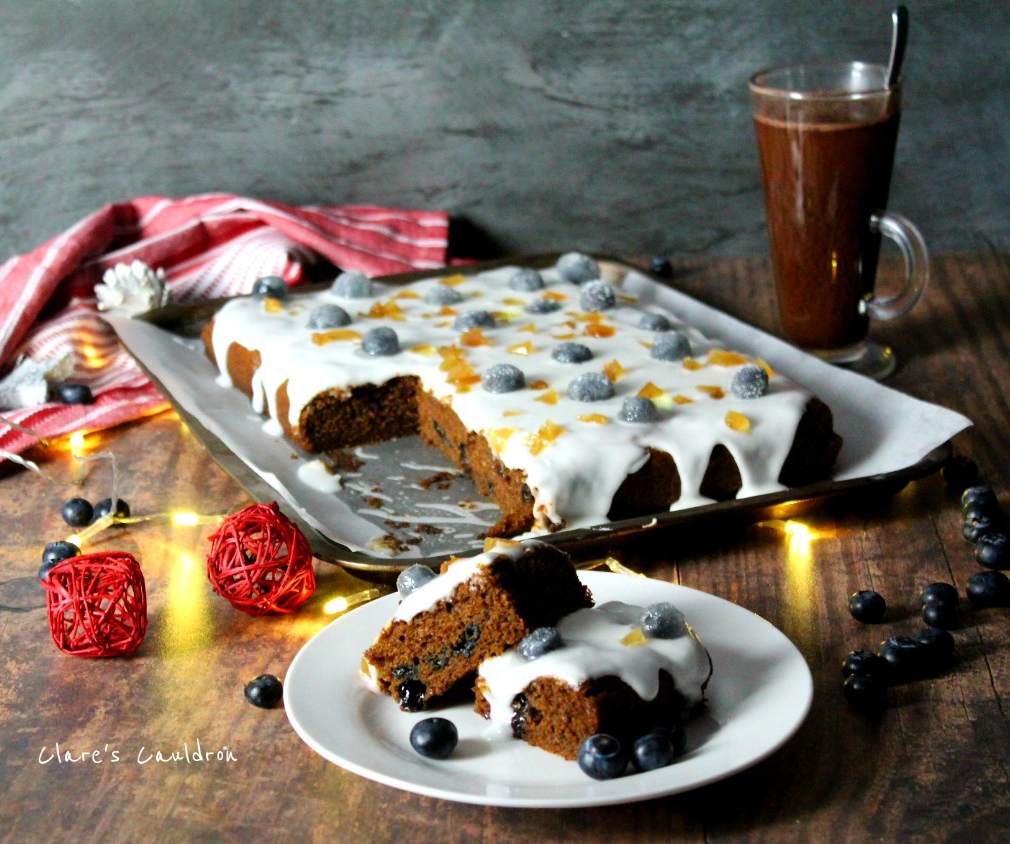 Beckys Blueberry Gingerbread