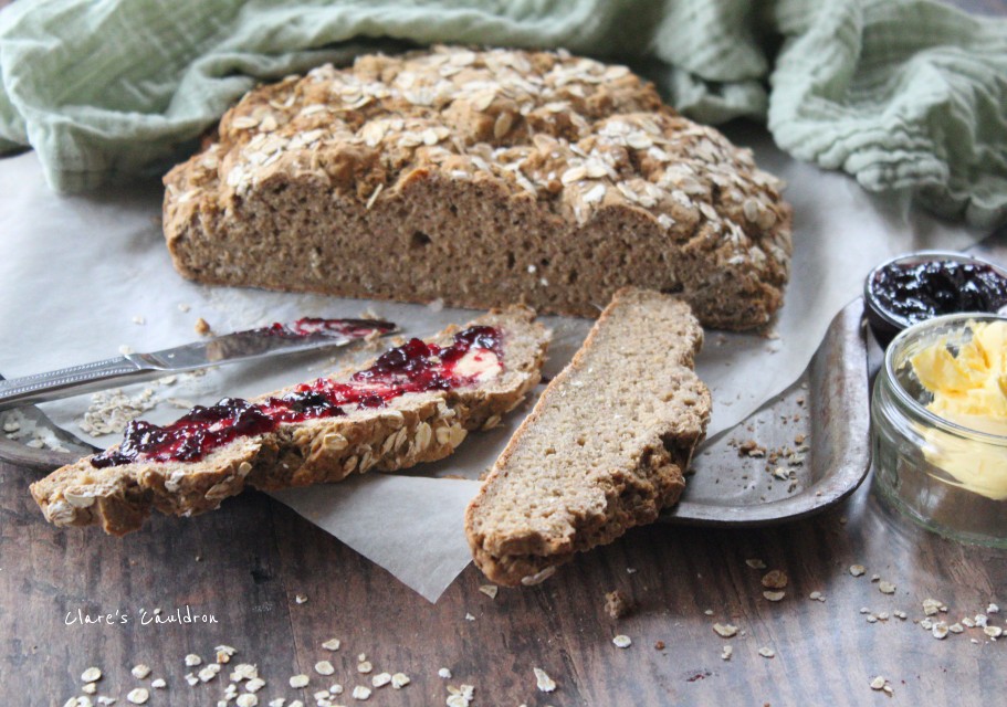 ‘ Non Wheaten’ Brown Soda Bread…Ditch the Yeast&nbsp;!!