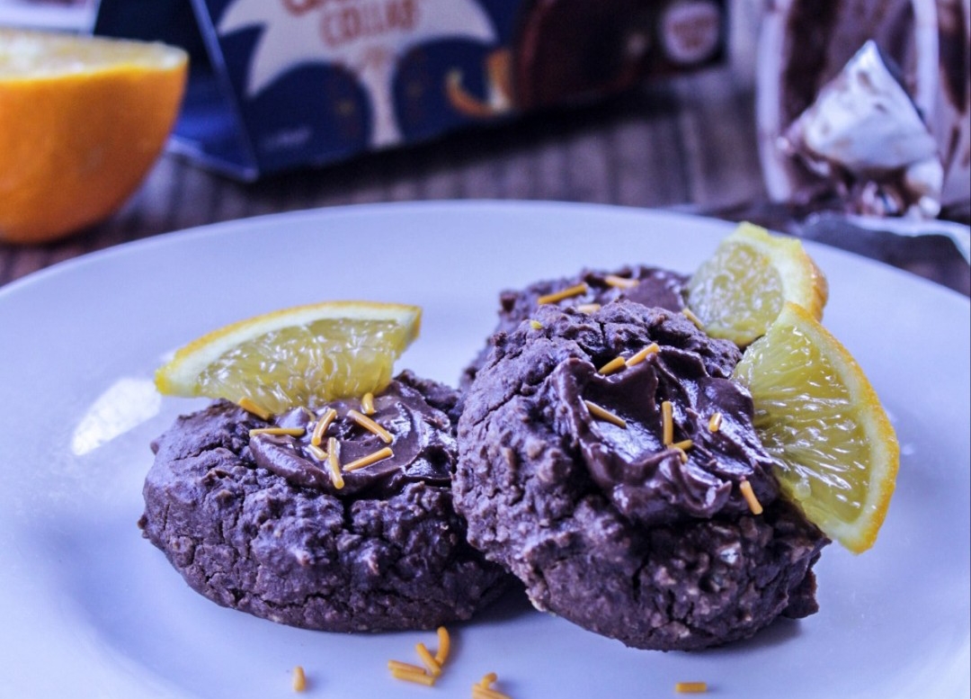 Healthier Chocolate Orange Thumbprint&nbsp;Cookies