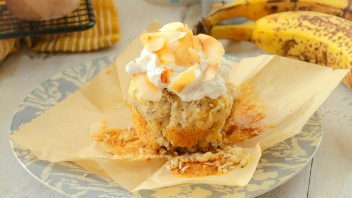 Coconut, Lime and Banana Easy&nbsp;Muffins